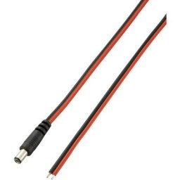 VC-10906535 Câble de raccordement basse tension dc mâle - 5.5 mm 2.5 mm 1 pc(s) Q692742 - Voltcraft