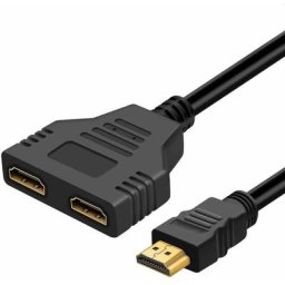 Répartiteur hdmi 1 en 2 sorties 1080p 60HZ Répartiteur hdmi 1.4 Double moniteurs Dupliquer