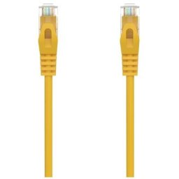 Câble réseau rj45 awg24 utp Aisens a145-0564 cat.6a/ lszh/ 30cm/ jaune