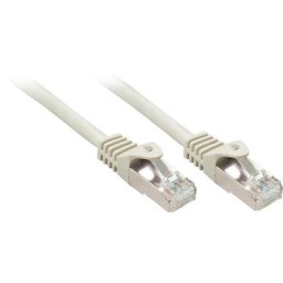 LINDY 48394 RJ45 Câble réseau, câble patch CAT 5e F/UTP 5.00 m gris avec cliquet dencastrement 1