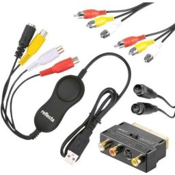 Numériseur vidéo Reflecta Video Capture Set usb avec Logiciel de traitement