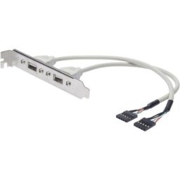 Digitus - usb 2.0 Câble de raccordement [2x usb 2.0 mâle interne 5 pôles - 2x usb 2.0 type a