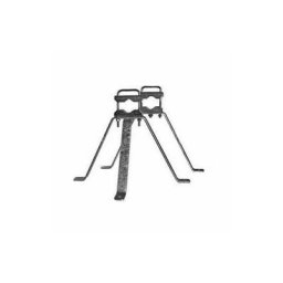 Kit Paire d'Etriers Fixations murales en m pour mât d'antenne tv tnt sat + Jambe de force fixation