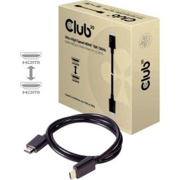 Hdmi Câble de raccordement Fiche mâle hdmi-a, Fiche mâle hdmi-a 1.00 m noir CAC-1371 Câble hdmi
