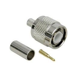 Connecteur TNC mâle, droit à sertir BKL Electronic 0405007/D 50 Ω 1 pc(s)