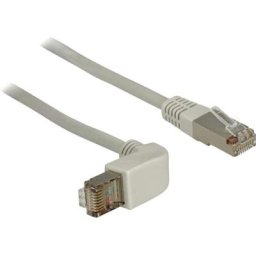 83526 RJ45 Câble réseau, câble patch cat 6 s/ftp 2.00 m gris 1 pc(s) A069561 - Delock