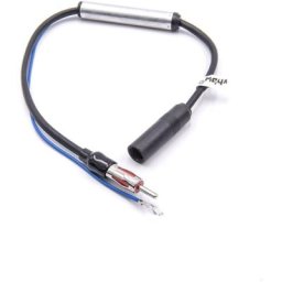 Vhbw - Adaptateur d'antenne Din (m) vers Din (f) compatible avec Audi, Seat, vw voiture