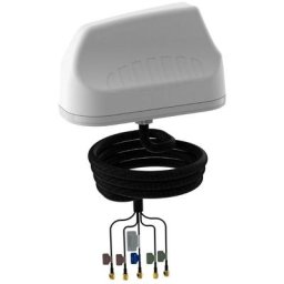 Antenne Mimo 5 en 1 Haute Performance Blanc 2X Lte/5 410-3800 2X 2.45 Ghz Wifi Gps - Poynting