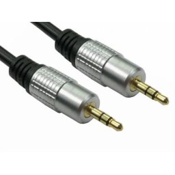 Rs Pro - Cordon audio Jack mâle 3,5 mm vers Jack mâle 3,5 mm, Long. 5m ( Prix pour 1 )