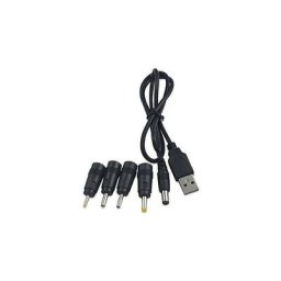 Câble universel dc vers usb 2.0 2.5 3.0 4.0 5.5 5 en 1 Multi chargeur de charge