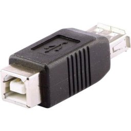 Lindy - usb 2.0 Adaptateur usb Adapter Typ a-f/b-f - noir