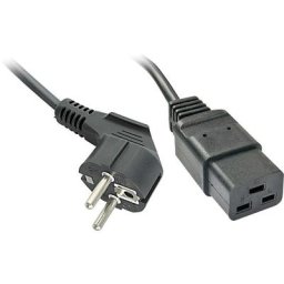 Alimentation Câble de raccordement [1x Prise mâle + contact de protection - 1x Secteur mâle 16 a]
