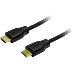 Logilink - hdmi Câble de raccordement Fiche mâle hdmi-a, Fiche mâle hdmi-a 5.00 m noir CH0039 Câble