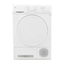 Continental Edison - Seche-linge a condensation CESLCE8WP1 - 8 kg - L59,6cm - Blanc - Classe b