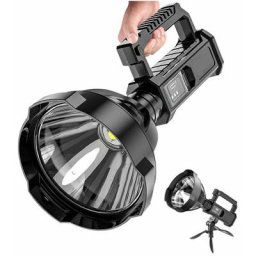 Lampe de poche led haute puissance lampe de poche puissante lampe de pêche étanche usb rechargeable