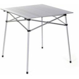 Table à lattes de camping O'camp Housse de transport inclus - Dimensions : 70 x 70 x 70 cm