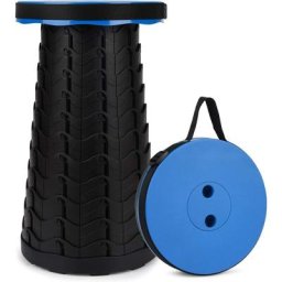 Moonstars - Tabouret pliant, tabouret pliant portable, tabouret rétractable de 2ème génération,