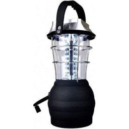 Lanterne solaire 5 modes à manivelle dynamo 36 led rechargeable, lampe de camping, lampe d'urgence,