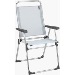 Fauteuil camping pliable Lafuma Mobilier alu victoria - Ciel Tube Alu Brut