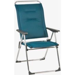 Lafuma Mobilier - Fauteuil camping pliable alu cham - Coral Blue Tube Alu Brut