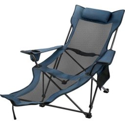 Chaise Longue de Camping Pliante Pêche - Vevor