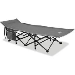 Lits de camp pour adultes - Lit de camping pliable surdimensionné - Supporte 272,2 kg - Lit de