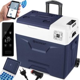 KESSER® Glacière à compresseur électrique Glacière de congélation, Avec commande APP Raccordement