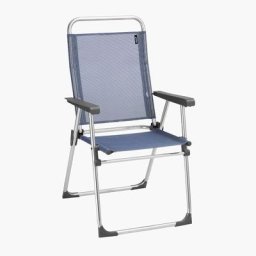 Lafuma Mobilier - Fauteuil camping pliable alu victoria - Ocean Ii Tube Alu Brut