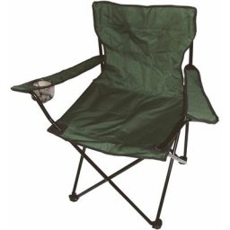Spetebo - Chaise de camping en vert