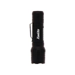 Xanlite - Lampe Torche LED Métallique, x3 Modes d'Eclairage, 300 Lumens, Piles Incluses - TO250S