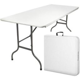 Maxxgarden - Table de camping- Pique Nique - Pliable - Système de Transport Pratique - 180x70x74 cm