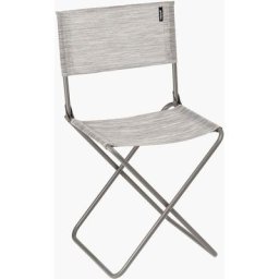 Lafuma Mobilier - Chaise camping pliable cno - Brume (Grey)Tube Titane