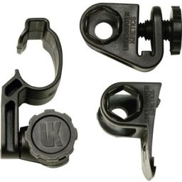 514819 Support pour casque Toutes les uk 3AA/4AA noir - Uk Underwater Kinetics