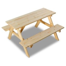 Table de pique-nique pour enfants - 50x80x89 cm - Spielzeuge