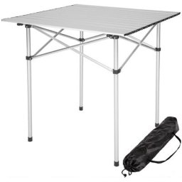 Tectake - Table pliante 70 x 70 x 70 cm - table de jardin pliante, table pliable, table camping