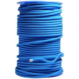 Tecplast - Sandow élastique Bleu 25 mètres 9SW - Qualité pro - Tendeur pour bâche de diamètre 9 mm