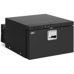 MSW - Mini Frigo De Voiture Réfrigérateur Portatif Glacière Voyage 35W 16L -12 à 10 °c - Noir