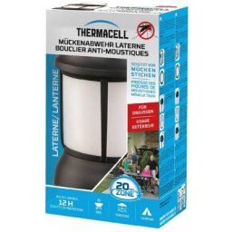 Thermacell - Appareil Anti-Moustiques & Moustiques Tigre sans fil Lanterne Noire Effet rapide