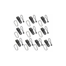 10pcs Attache Bache,Tarp Clips, Tente Pince, Tendeur Elastique, Tendeur Bache Parfait pour Tendre