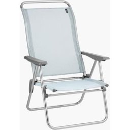 Lafuma Mobilier - Fauteuil camping pliable alu low - Ciel Tube Alu Brut