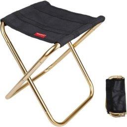 BSR - Cls chaise pliante d'extérieur petit tabouret pliant chaise de plage de pêche portable