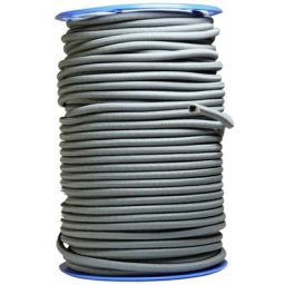 Tecplast - Sandow élastique Gris 100 mètres 9SW - Qualité pro - Tendeur pour bâche de diamètre 9 mm