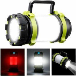 Lampe de camping led rechargeable, lampe de camping super puissante de 1000 lumens, 6 fonctions