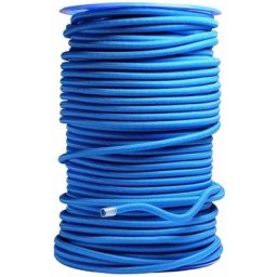 TECPLAST Sandow élastique Bleu 40 mètres 9SW - Qualité PRO - Tendeur pour bâche de diamètre 9 mm