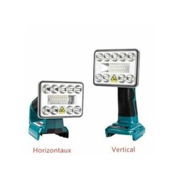 Lampe torche Extérieur avec usb Pour Makita Batterie - 3 pouces Vertical