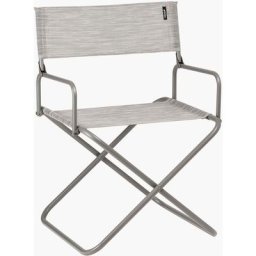 Lafuma Mobilier - Fauteuil camping pliable fgx - Brume (Grey)Tube Titane