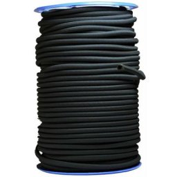 Tecplast - Sandow élastique Noir 40 mètres 9SW - Qualité pro - Tendeur pour bâche de diamètre 9 mm