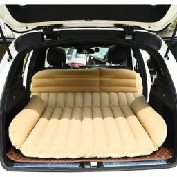 Relax4life - Matelas Gonflable avec Pompe 40W pour Voyage/Camping, Lit de Voiture à 2 Personne en