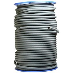 Tecplast - Sandow élastique Gris 60 mètres 9SW - Qualité pro - Tendeur pour bâche de diamètre 9 mm