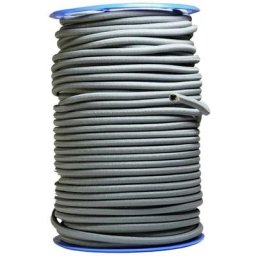 Tecplast - Sandow élastique Gris 20 mètres 9SW - Qualité pro - Tendeur pour bâche de diamètre 9 mm